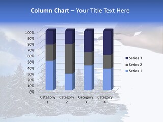 Holiday Frosty Copy Space PowerPoint Template