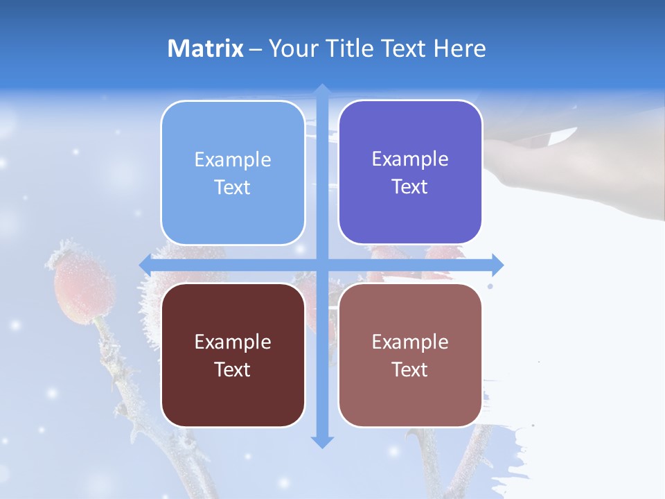 Covered Nature Fruit PowerPoint Template