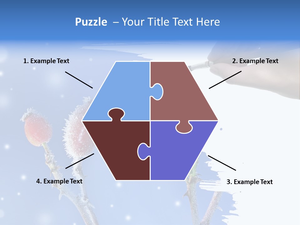 Covered Nature Fruit PowerPoint Template