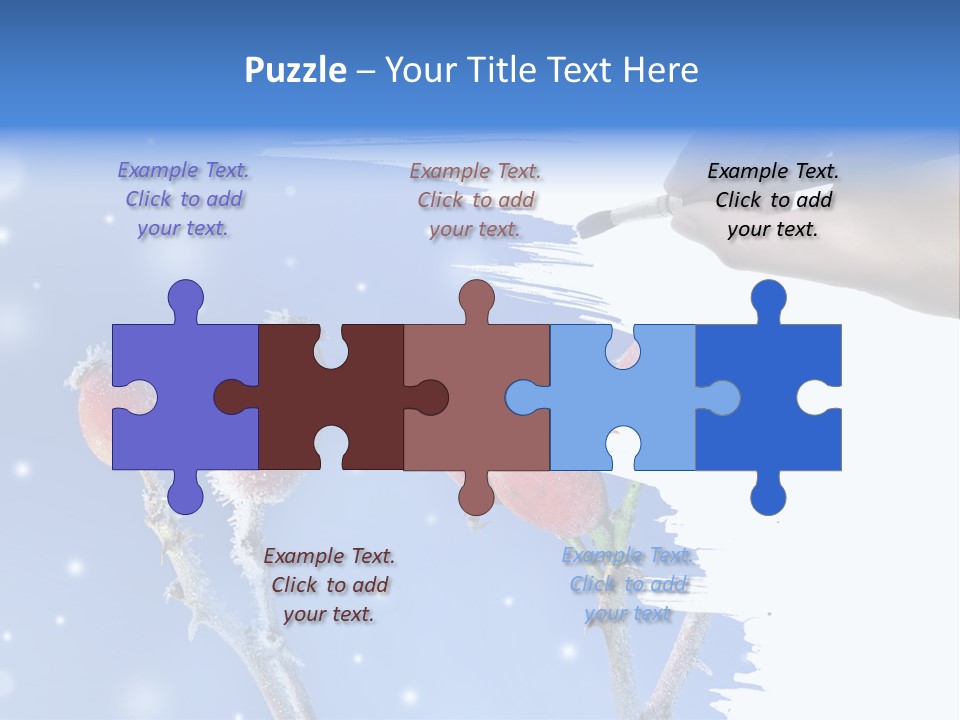 Covered Nature Fruit PowerPoint Template