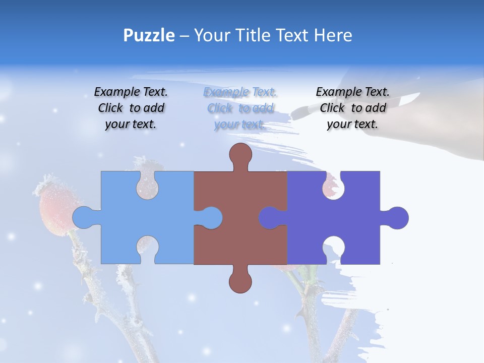 Covered Nature Fruit PowerPoint Template