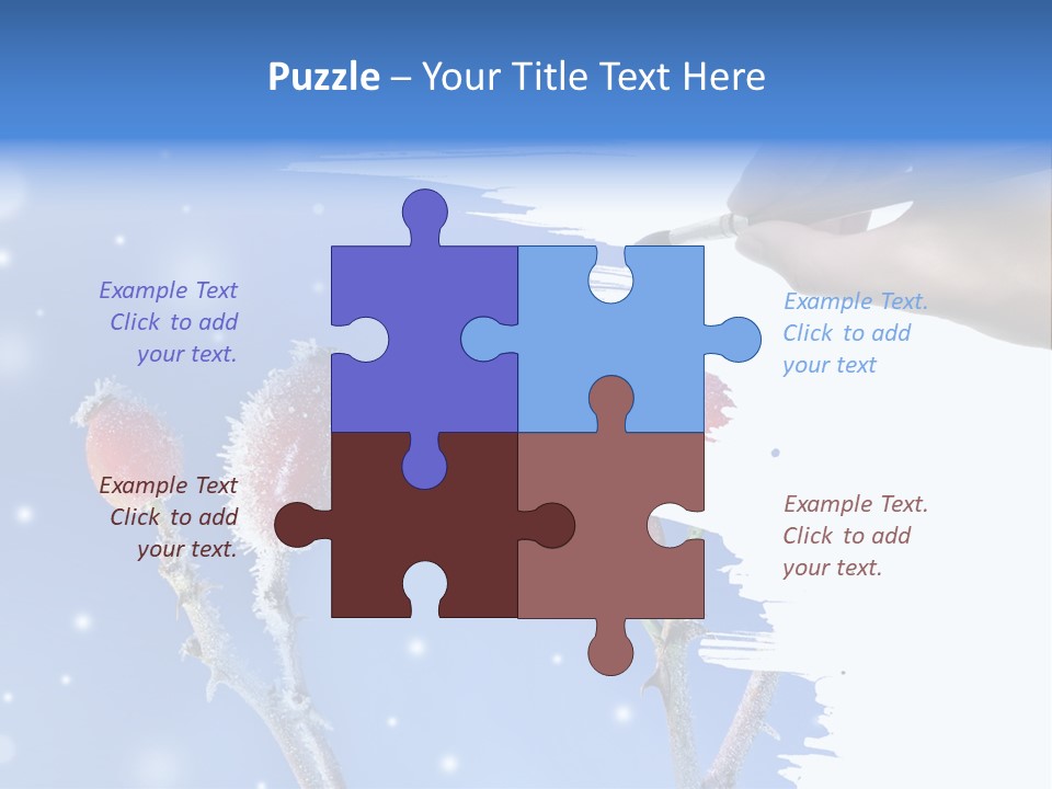 Covered Nature Fruit PowerPoint Template