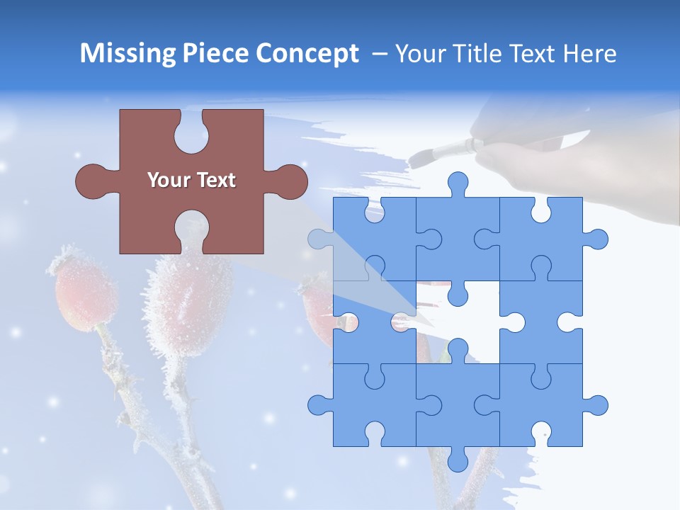 Covered Nature Fruit PowerPoint Template