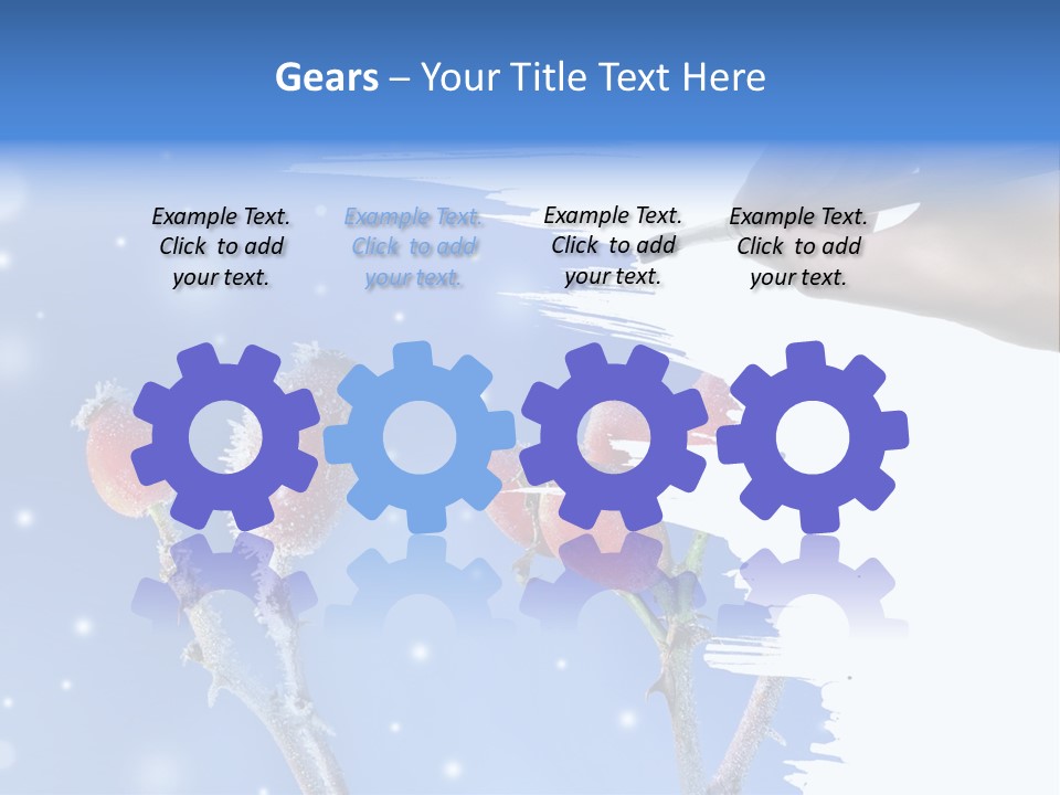 Covered Nature Fruit PowerPoint Template