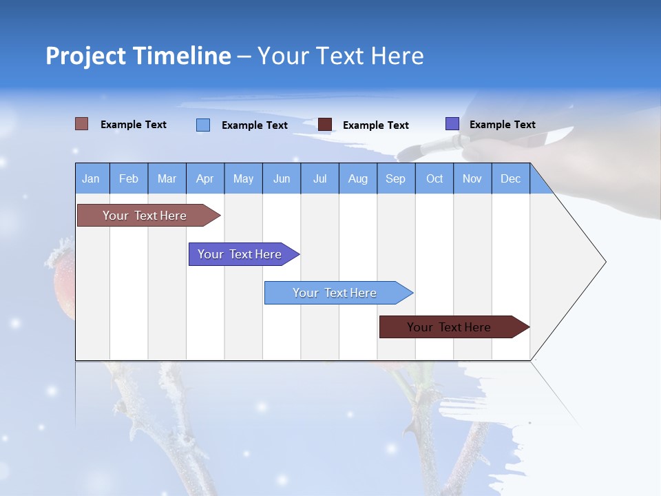 Covered Nature Fruit PowerPoint Template