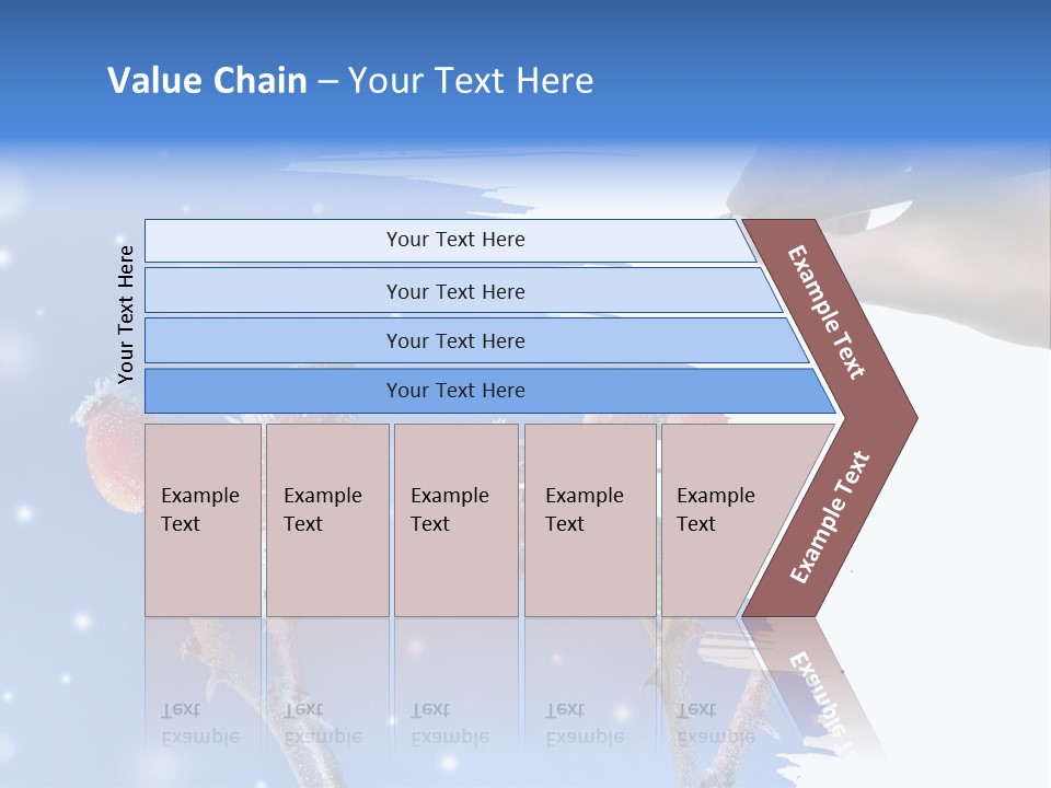 Covered Nature Fruit PowerPoint Template