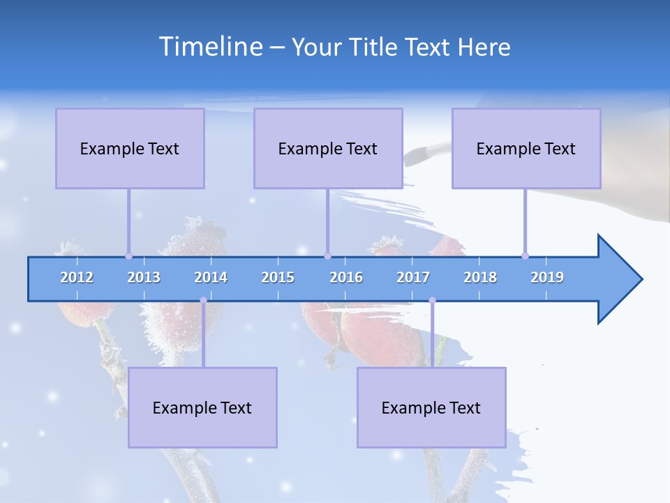 Covered Nature Fruit PowerPoint Template