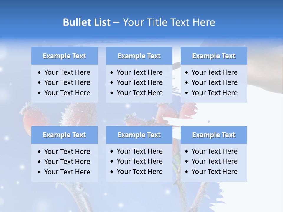 Covered Nature Fruit PowerPoint Template