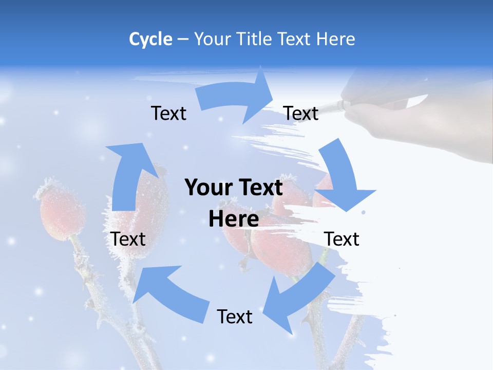 Covered Nature Fruit PowerPoint Template