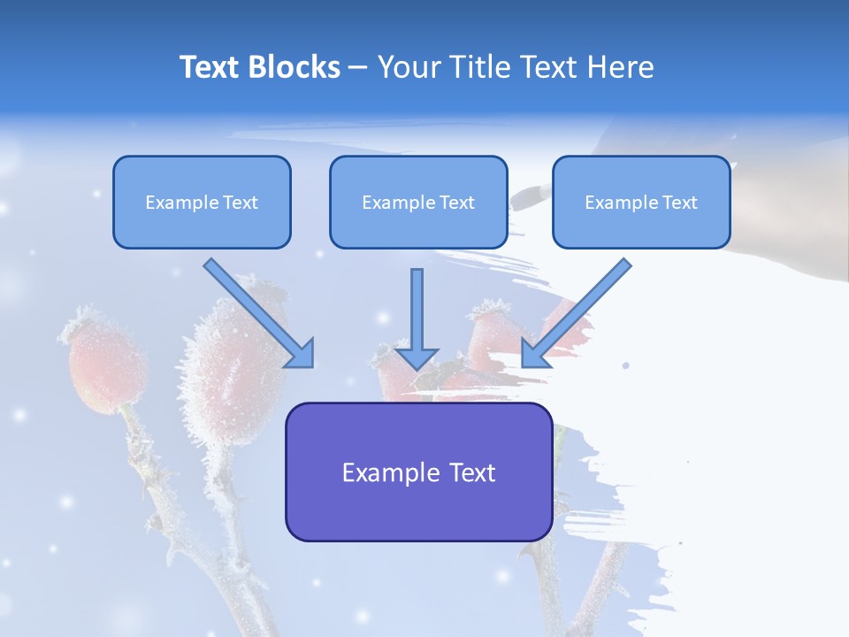 Covered Nature Fruit PowerPoint Template