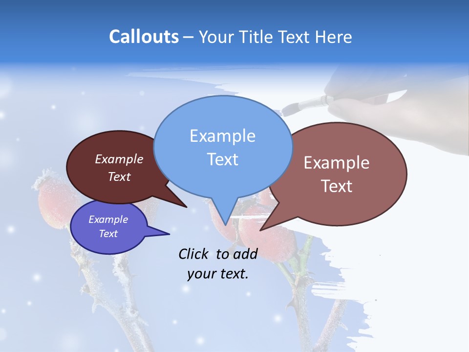 Covered Nature Fruit PowerPoint Template