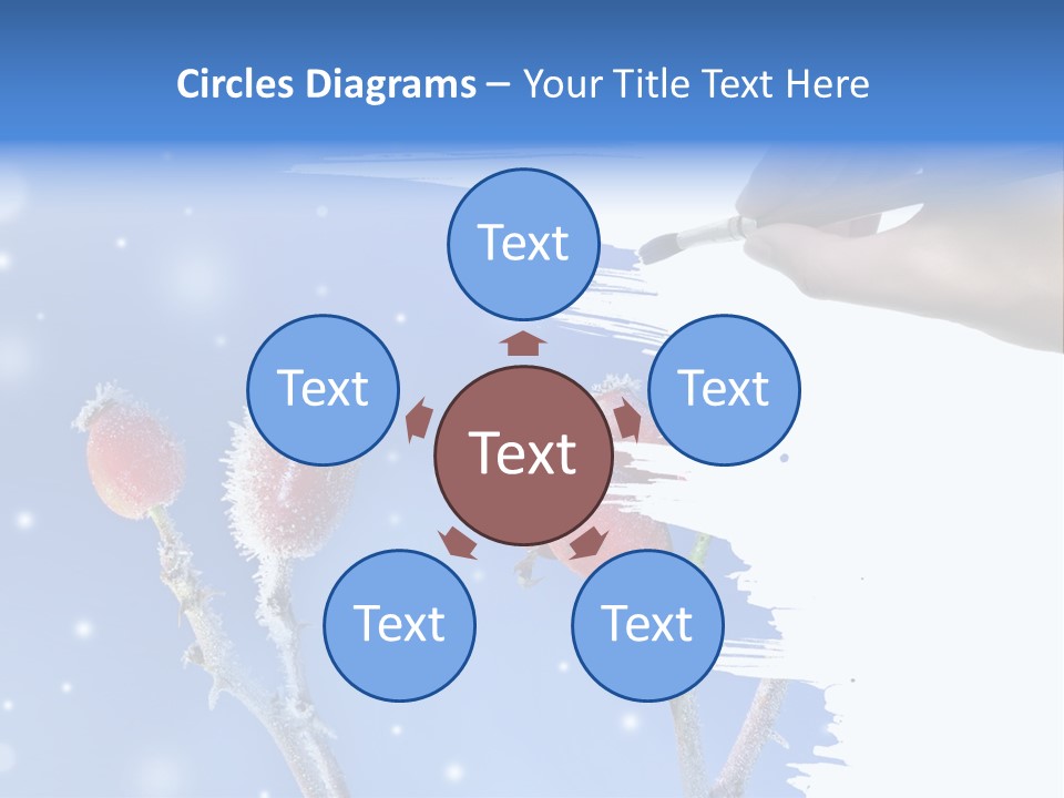 Covered Nature Fruit PowerPoint Template