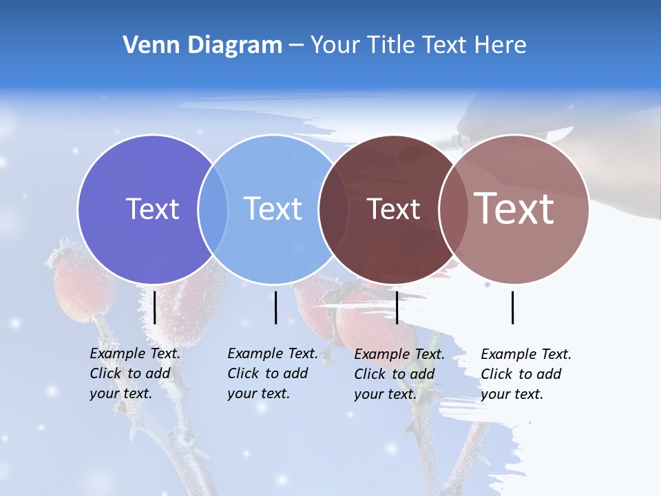 Covered Nature Fruit PowerPoint Template