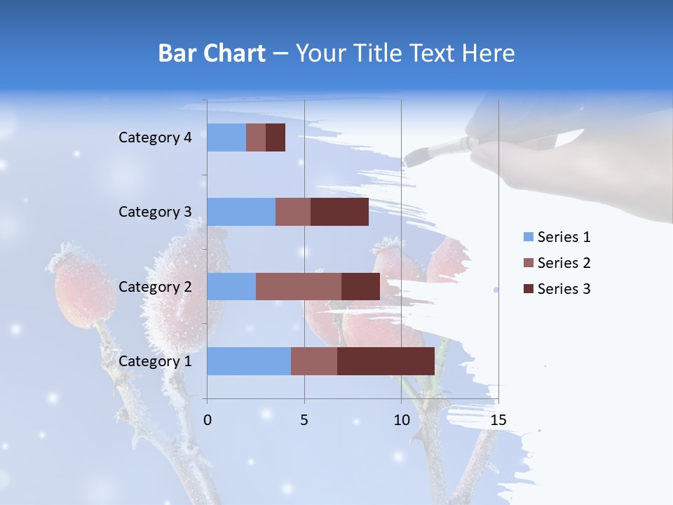 Covered Nature Fruit PowerPoint Template