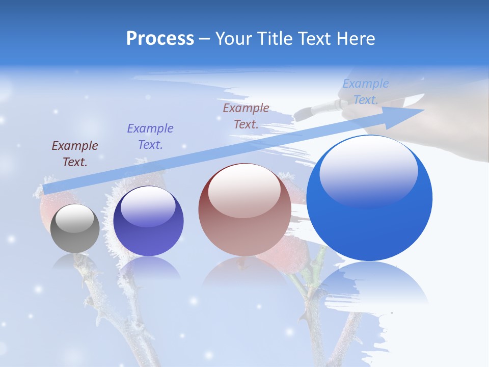 Covered Nature Fruit PowerPoint Template