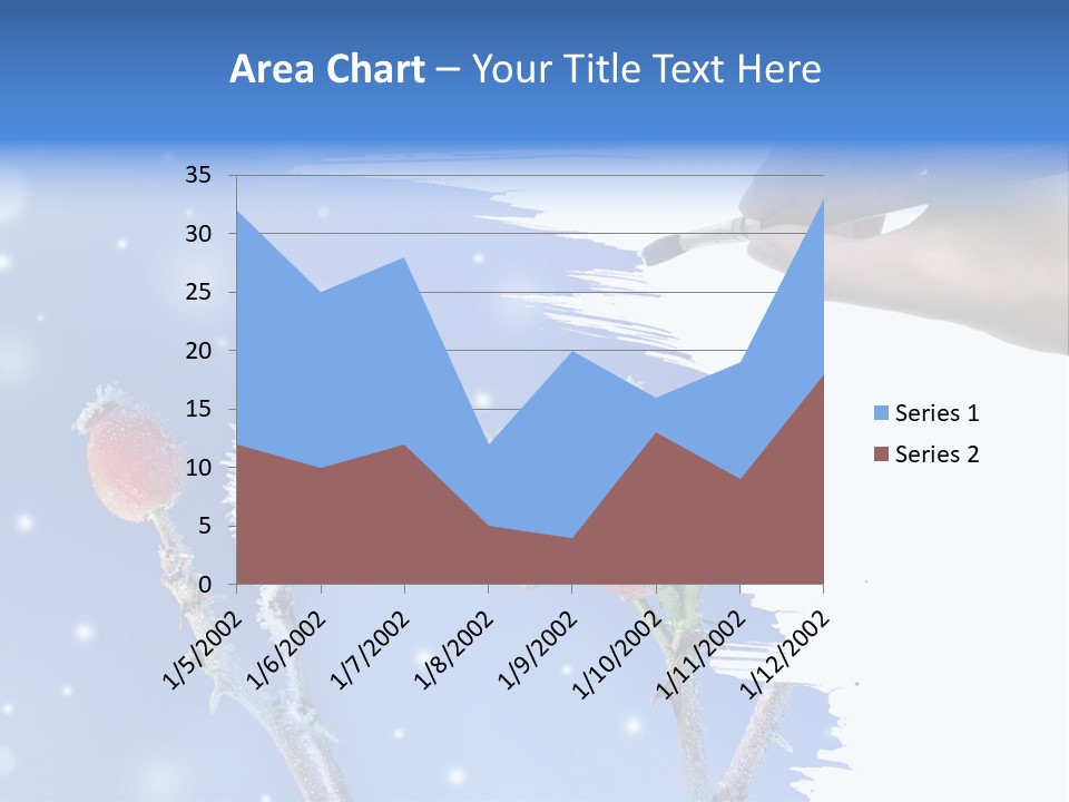 Covered Nature Fruit PowerPoint Template