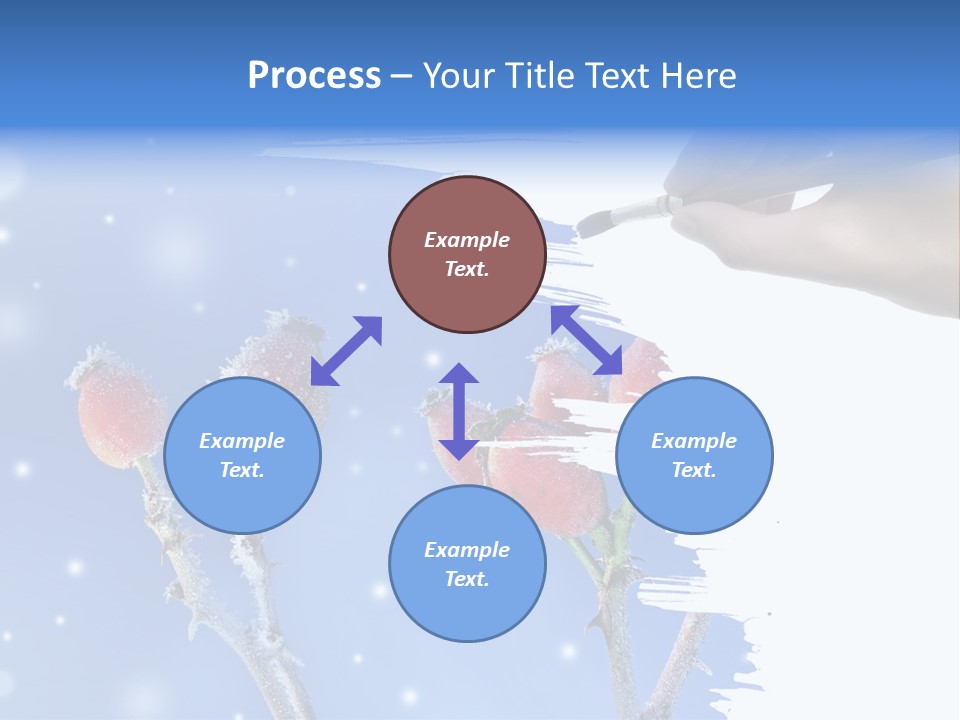 Covered Nature Fruit PowerPoint Template