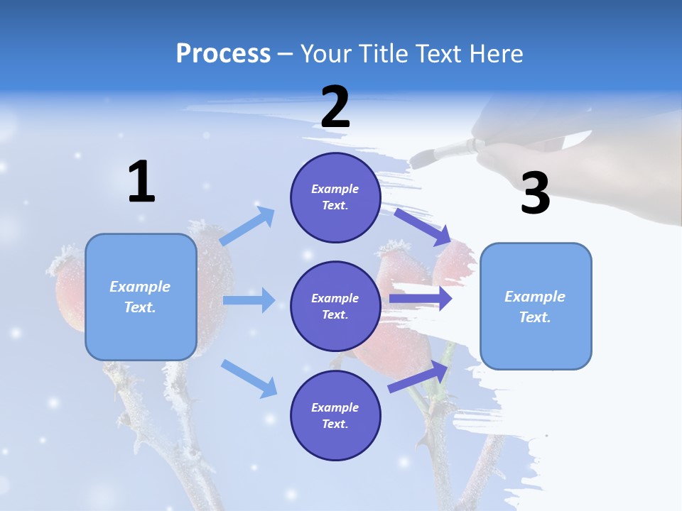 Covered Nature Fruit PowerPoint Template