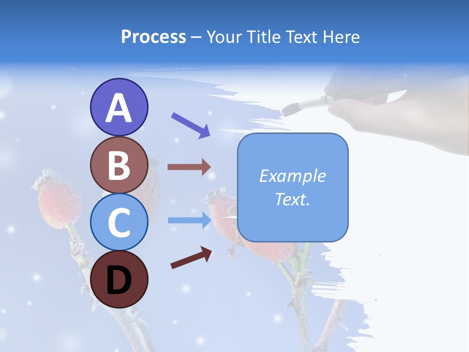 Covered Nature Fruit PowerPoint Template