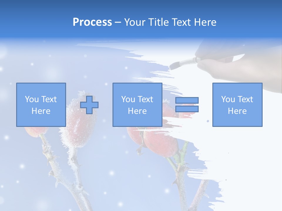 Covered Nature Fruit PowerPoint Template