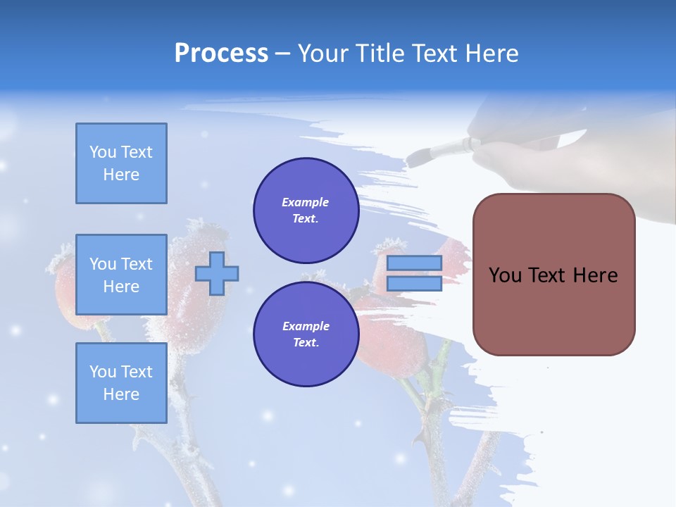 Covered Nature Fruit PowerPoint Template