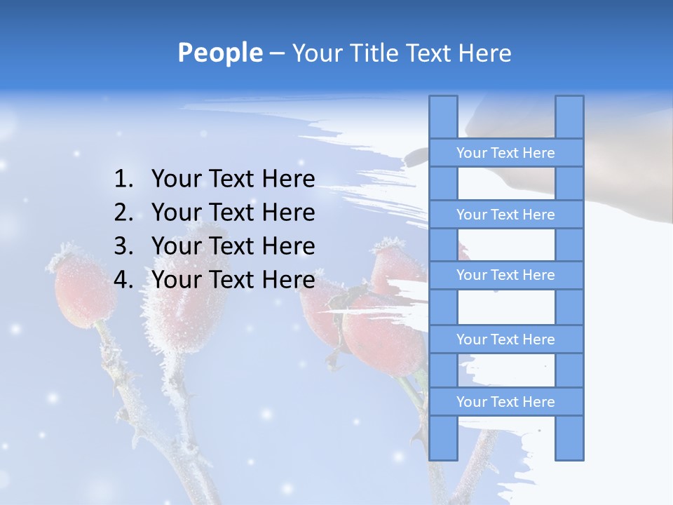 Covered Nature Fruit PowerPoint Template