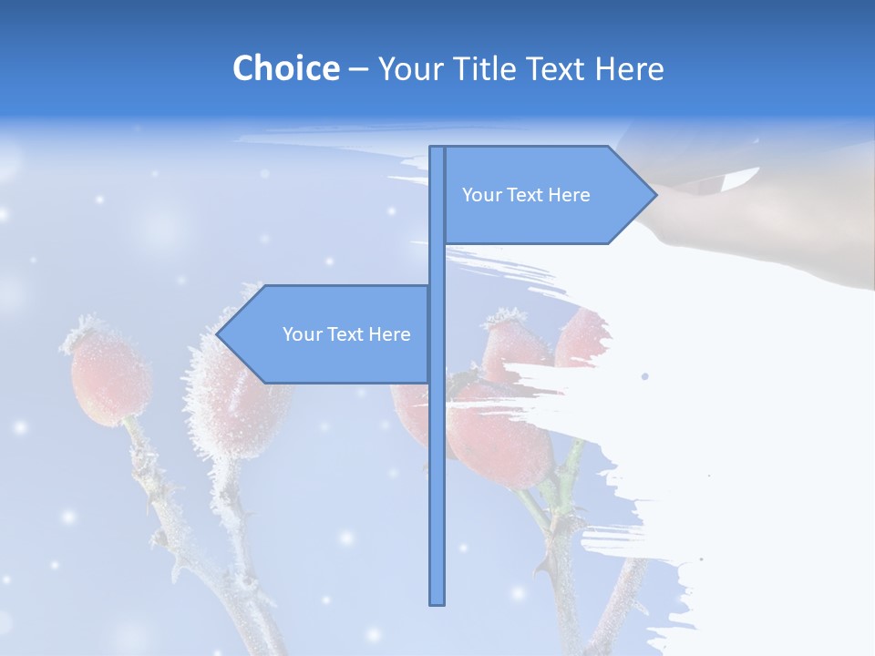 Covered Nature Fruit PowerPoint Template