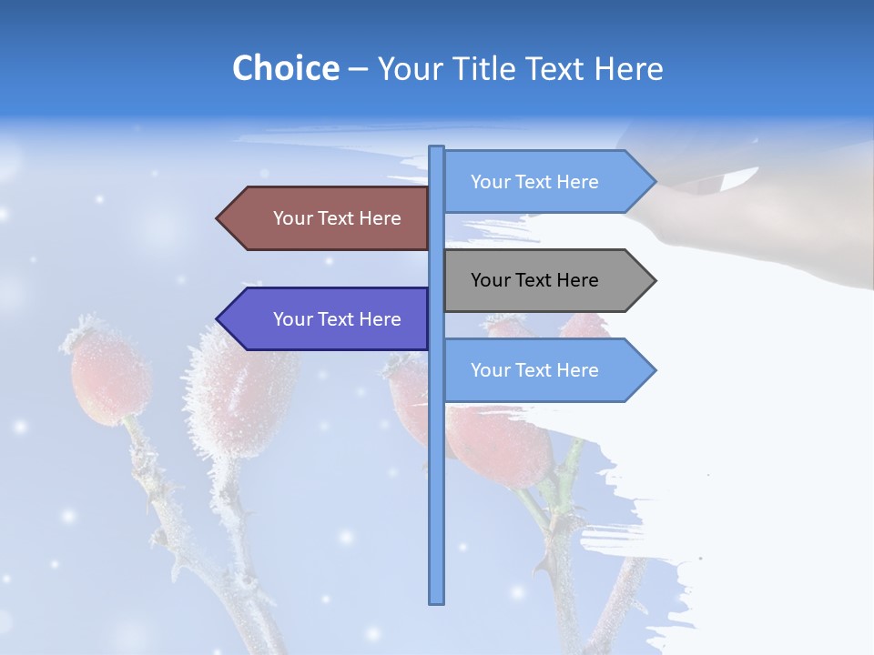 Covered Nature Fruit PowerPoint Template