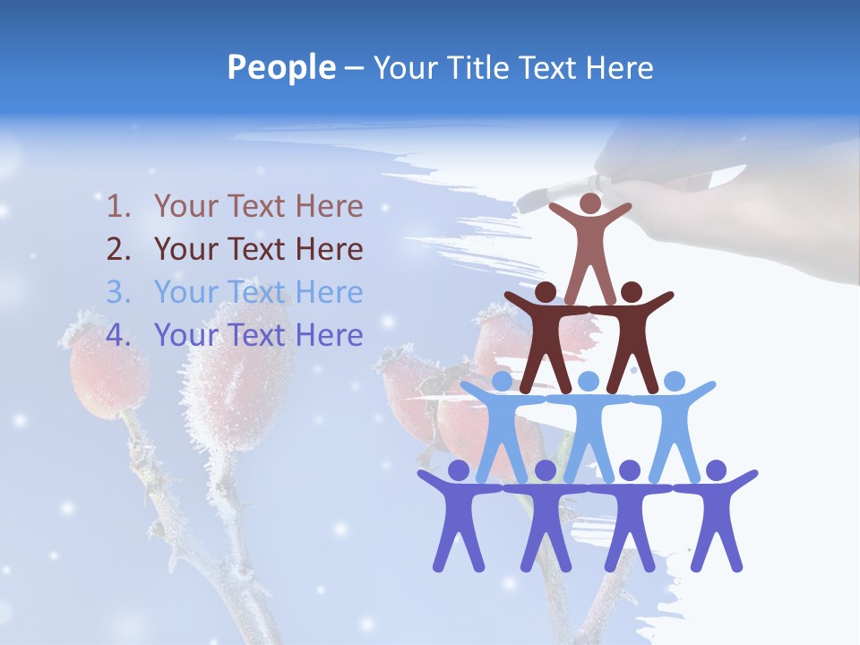 Covered Nature Fruit PowerPoint Template