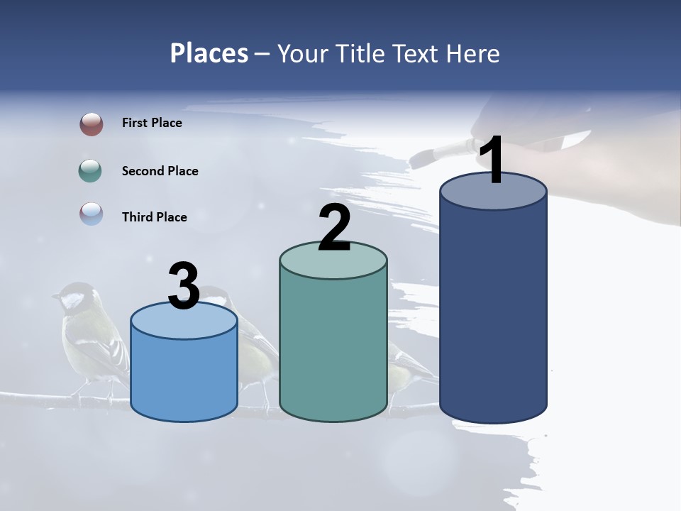 Bird Branch New Year PowerPoint Template