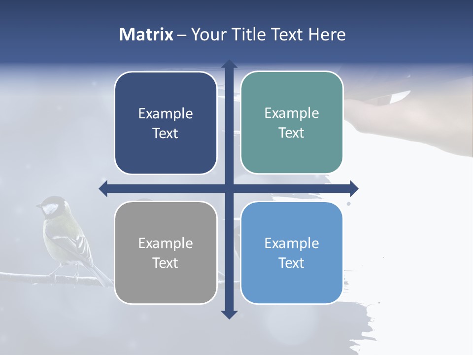 Bird Branch New Year PowerPoint Template