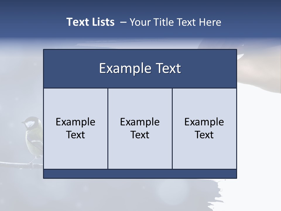 Bird Branch New Year PowerPoint Template