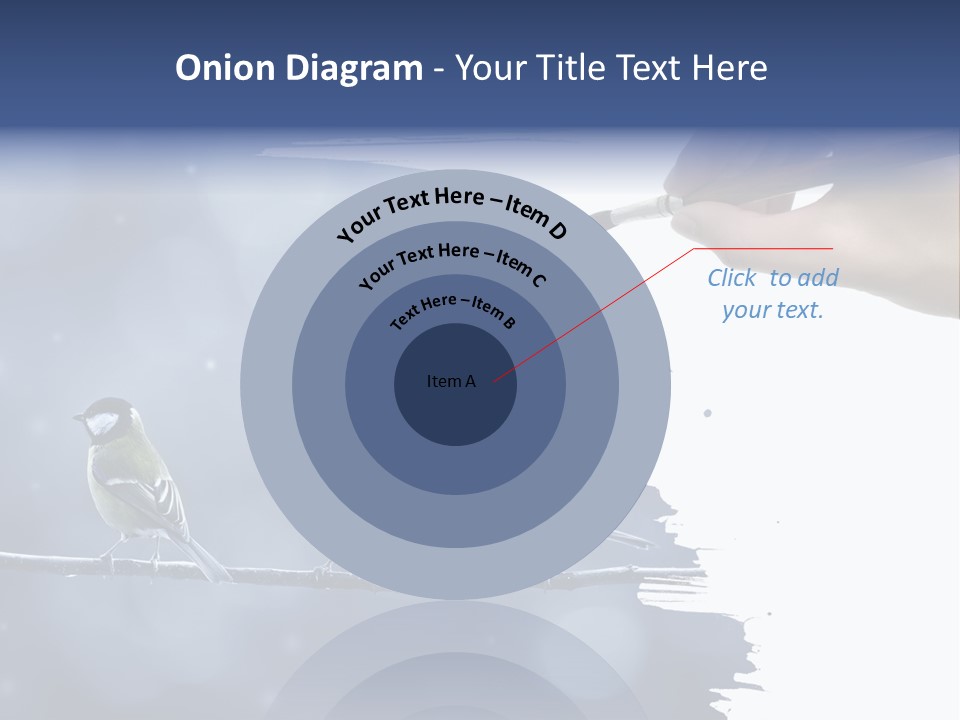 Bird Branch New Year PowerPoint Template