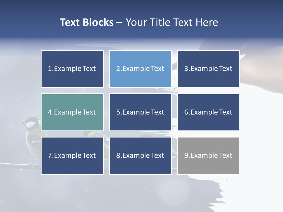 Bird Branch New Year PowerPoint Template