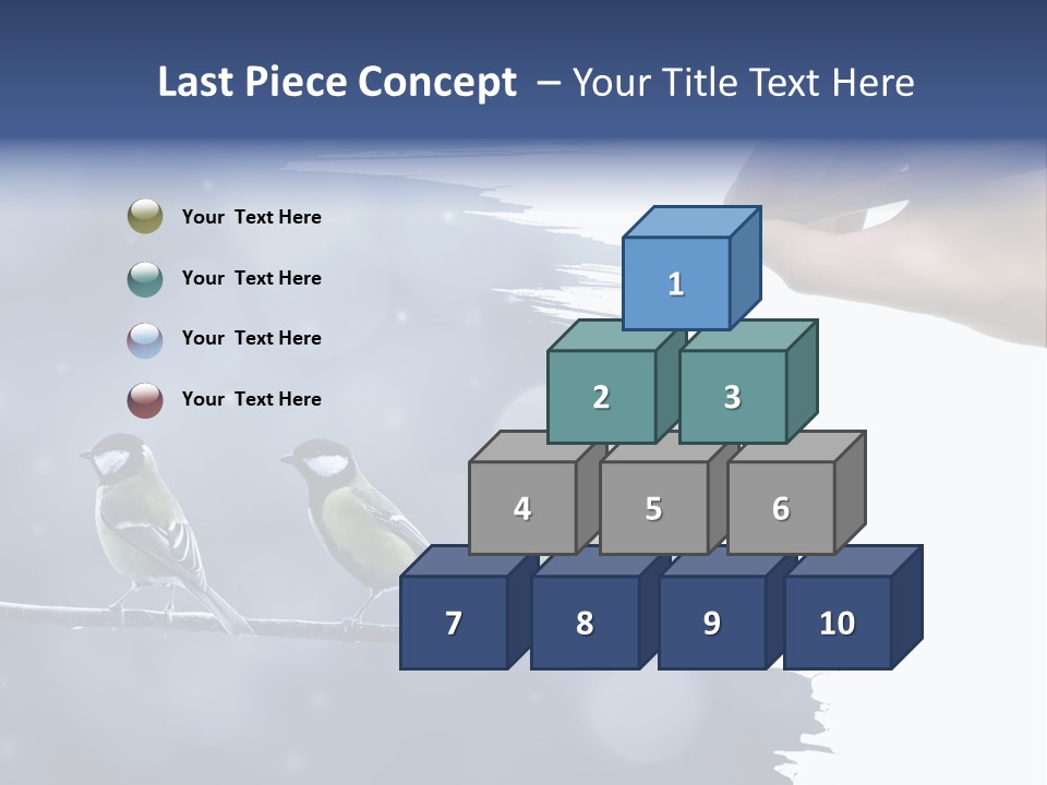 Bird Branch New Year PowerPoint Template