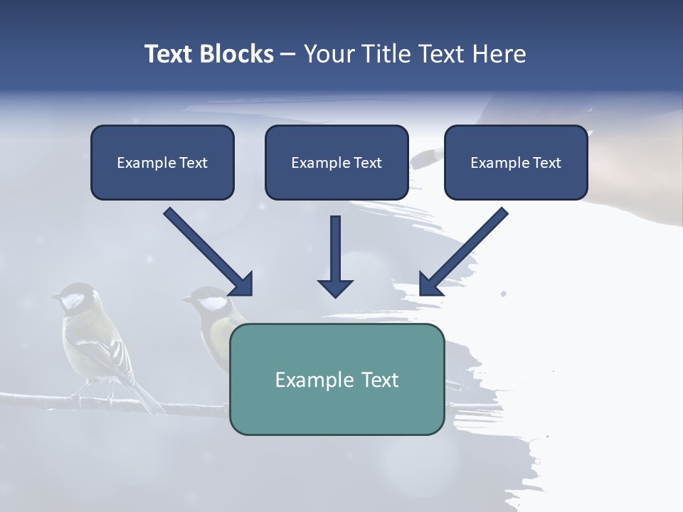 Bird Branch New Year PowerPoint Template