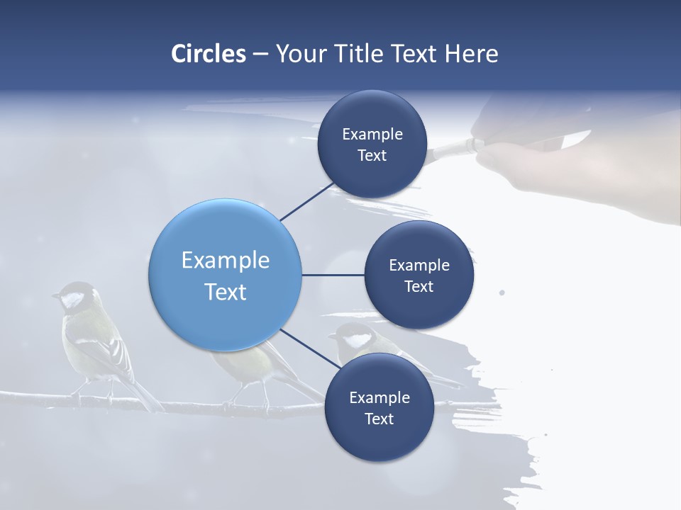 Bird Branch New Year PowerPoint Template