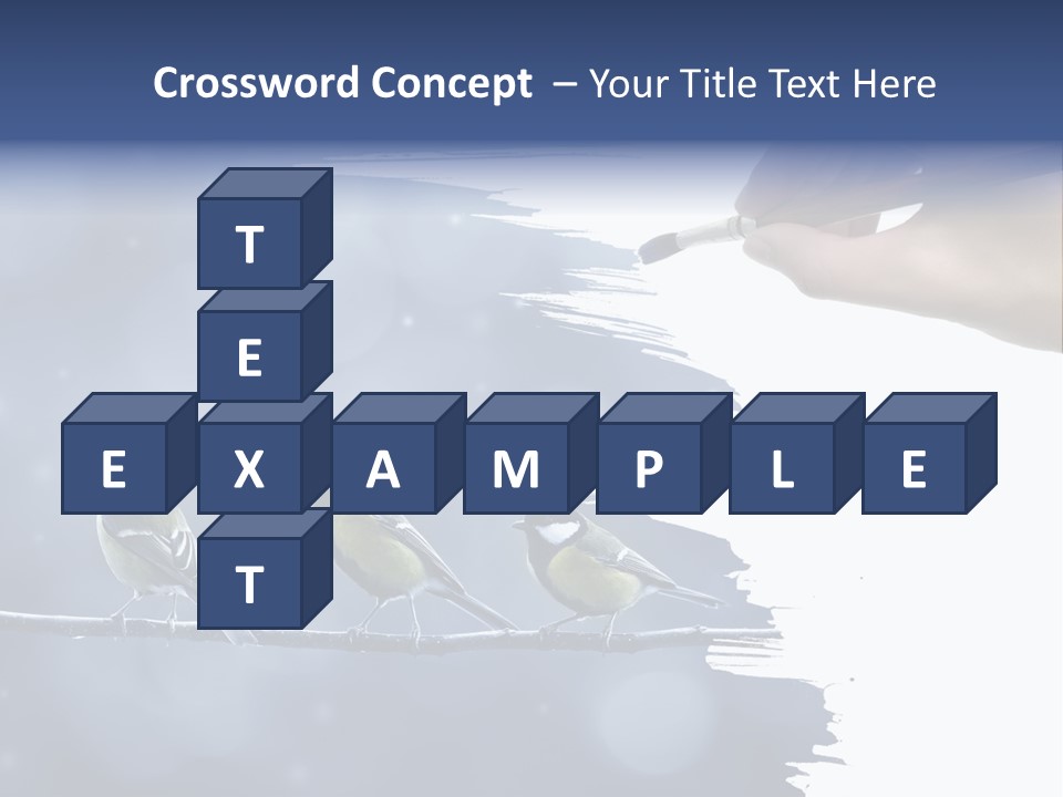 Bird Branch New Year PowerPoint Template