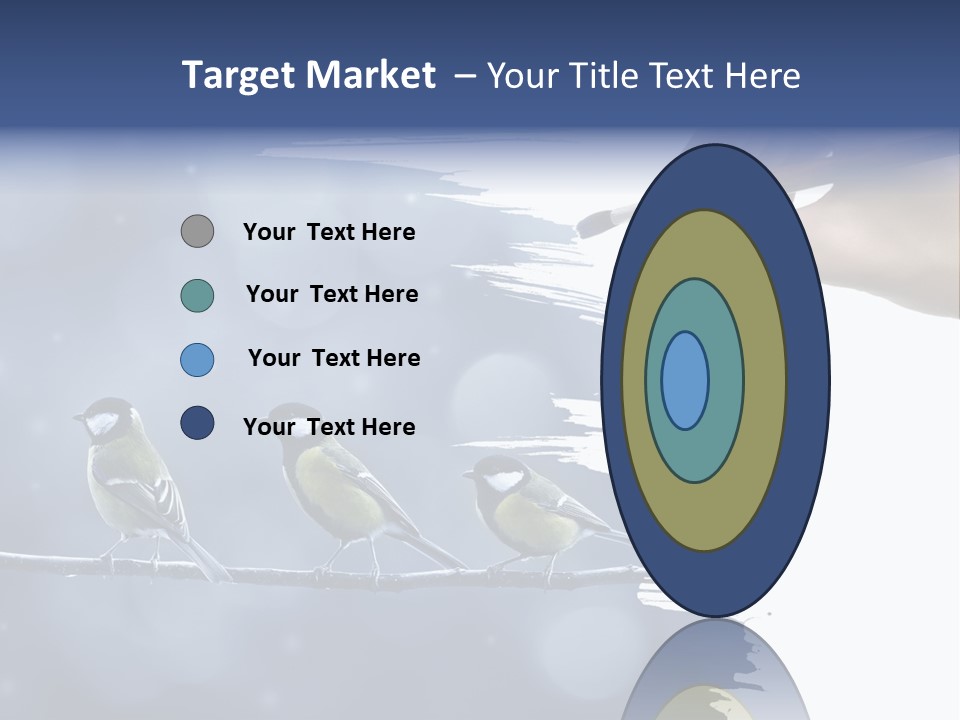 Bird Branch New Year PowerPoint Template