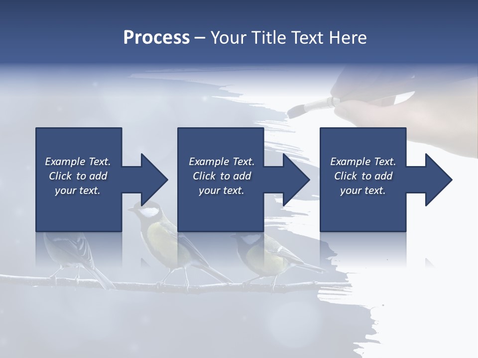Bird Branch New Year PowerPoint Template