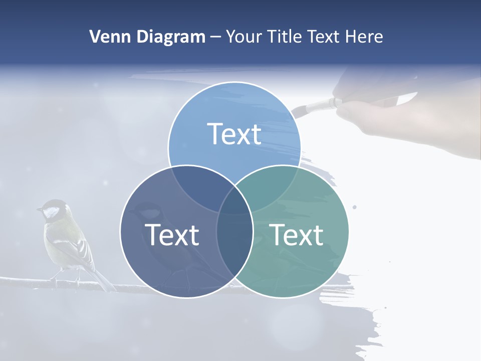 Bird Branch New Year PowerPoint Template