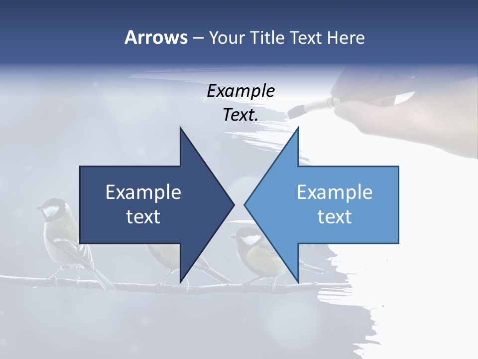 Bird Branch New Year PowerPoint Template