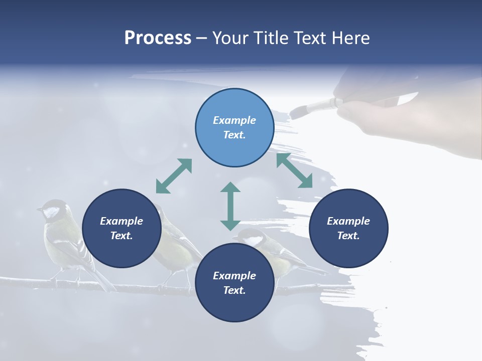 Bird Branch New Year PowerPoint Template