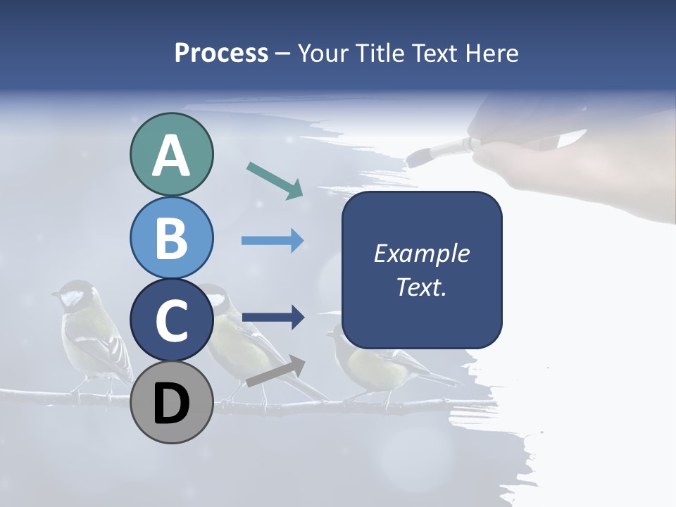 Bird Branch New Year PowerPoint Template