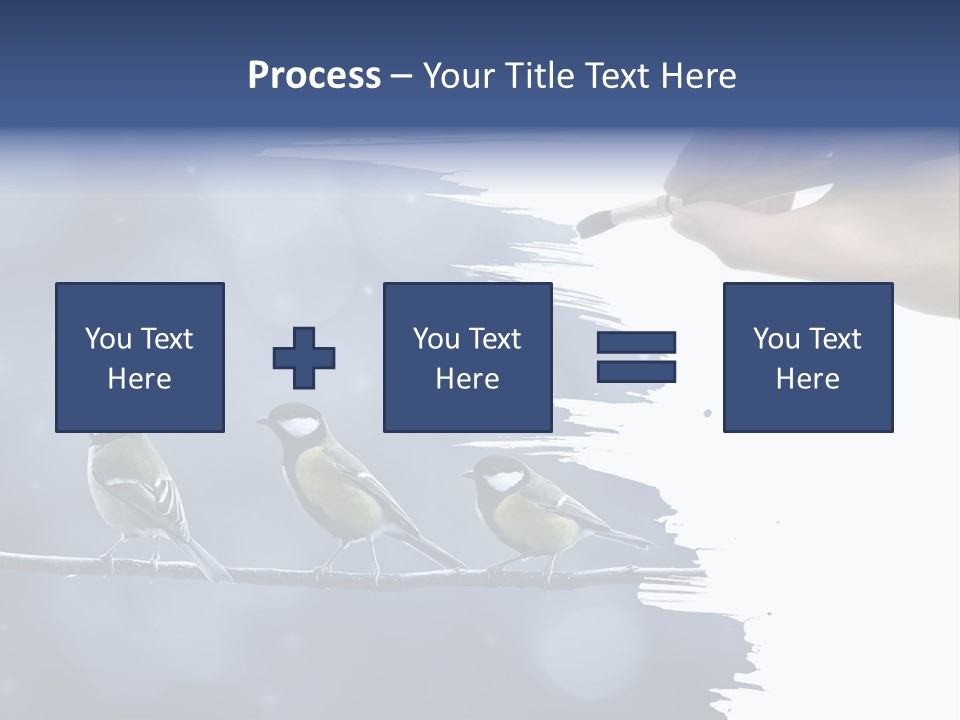 Bird Branch New Year PowerPoint Template
