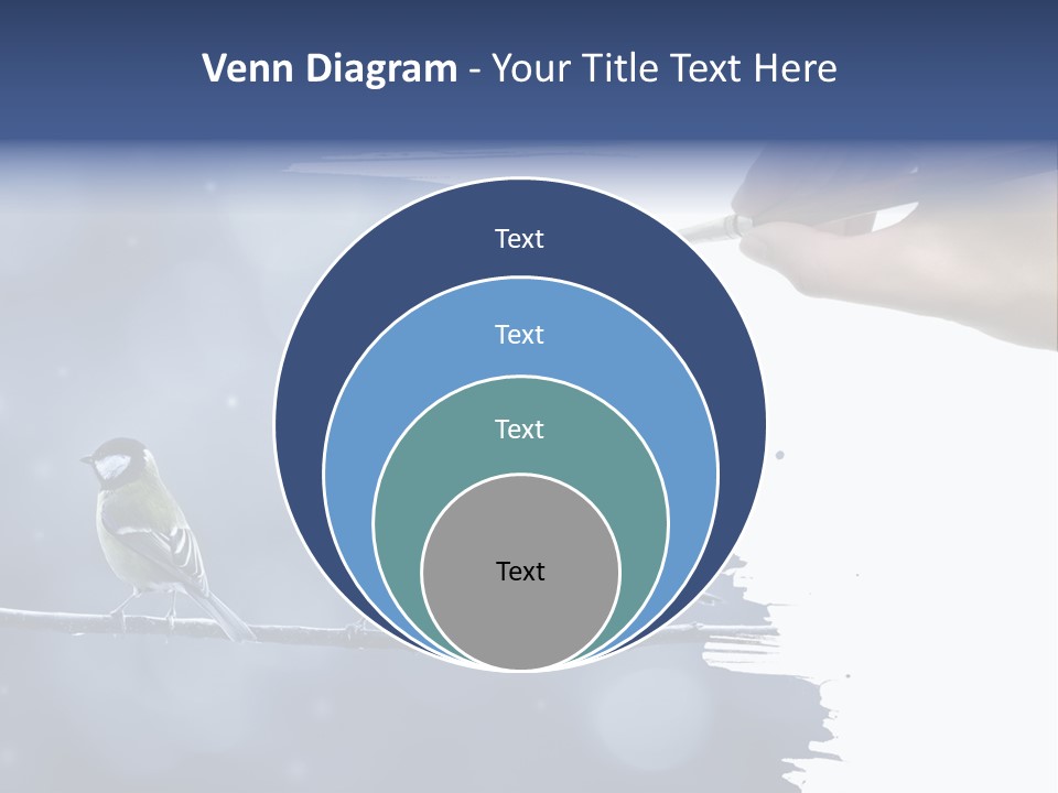Bird Branch New Year PowerPoint Template