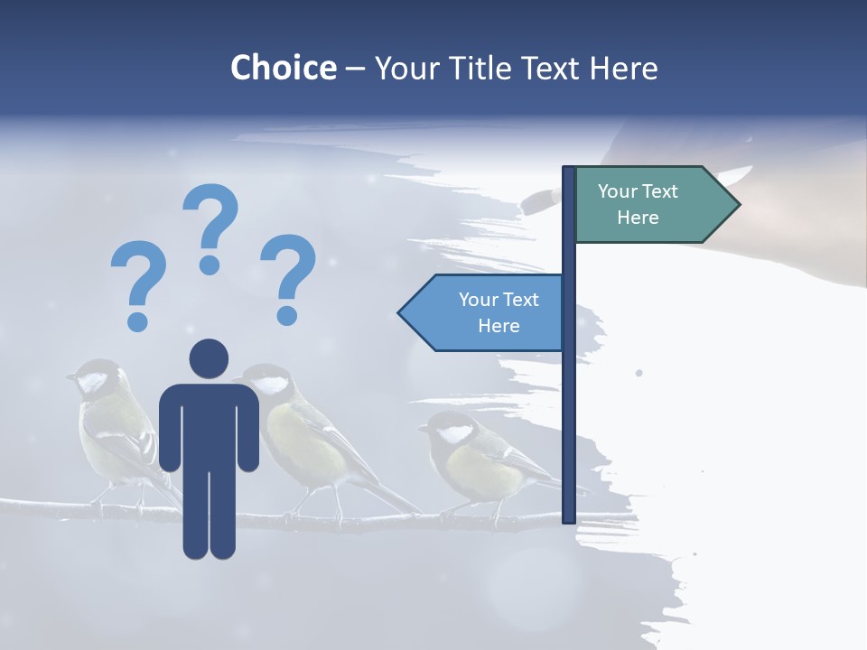 Bird Branch New Year PowerPoint Template