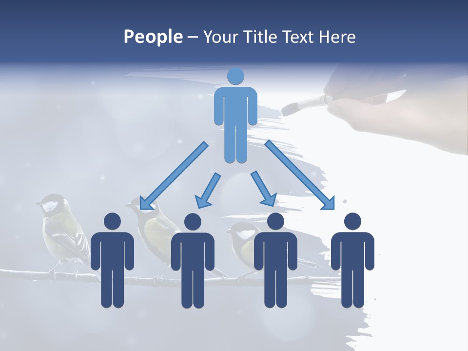 Bird Branch New Year PowerPoint Template