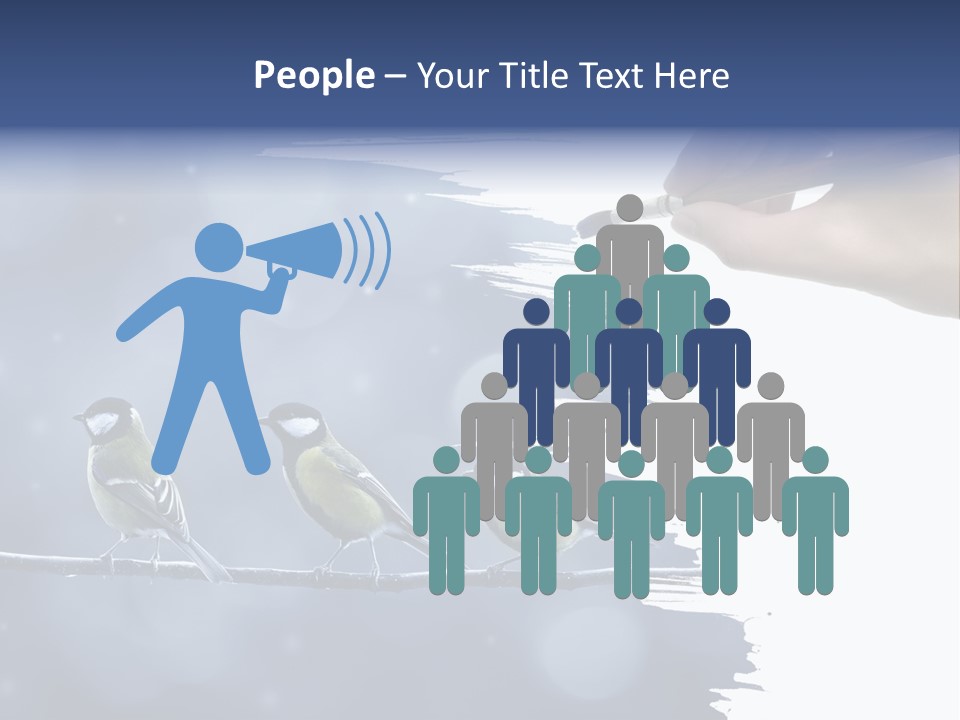 Bird Branch New Year PowerPoint Template