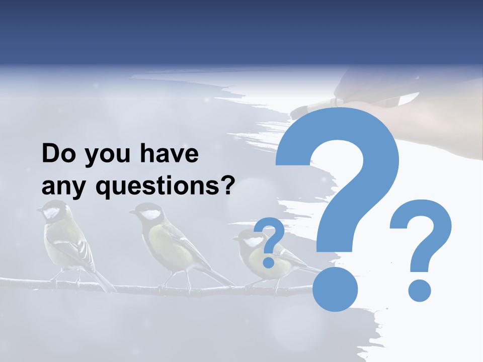 Bird Branch New Year PowerPoint Template